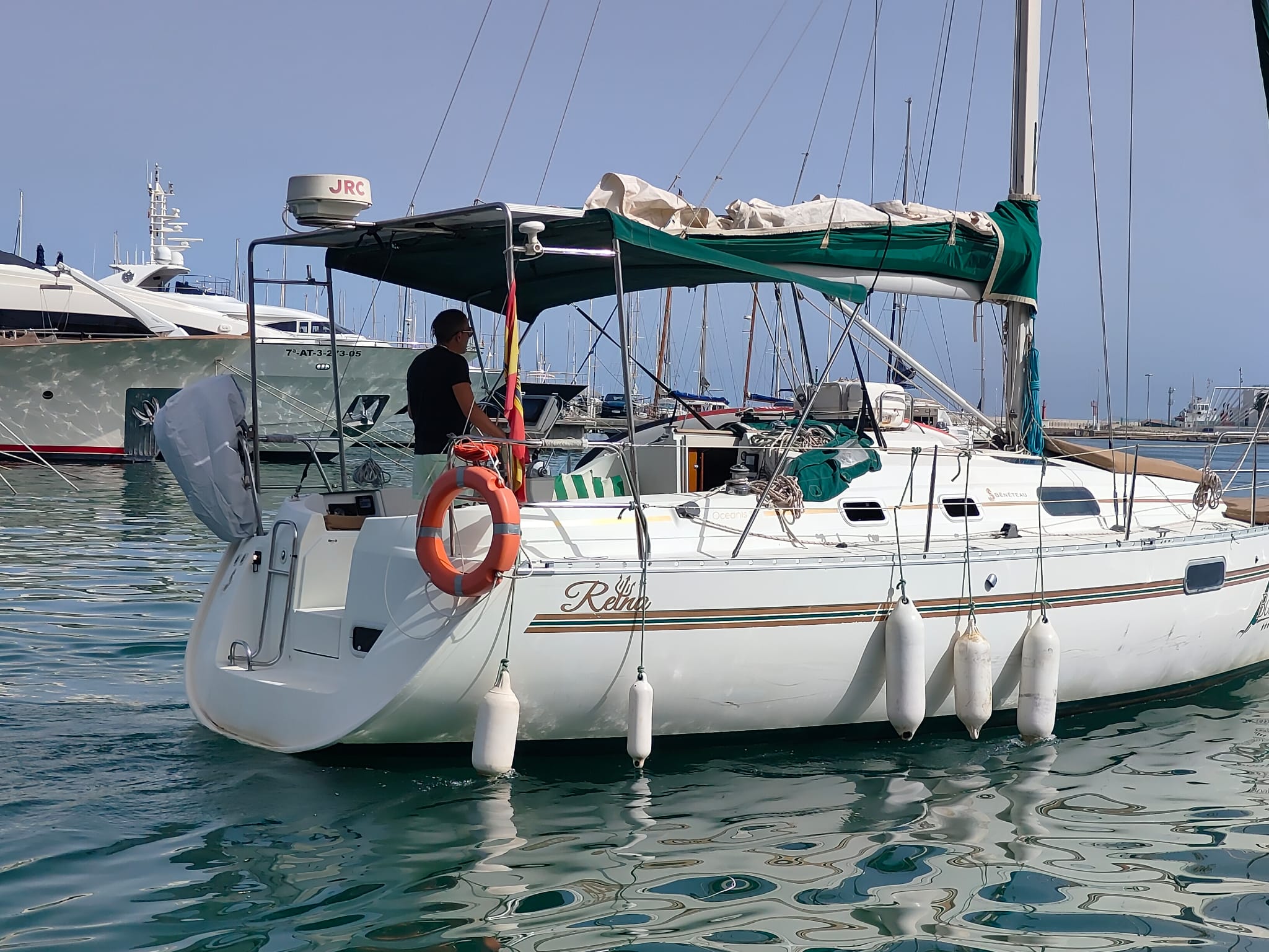 Popa del velero